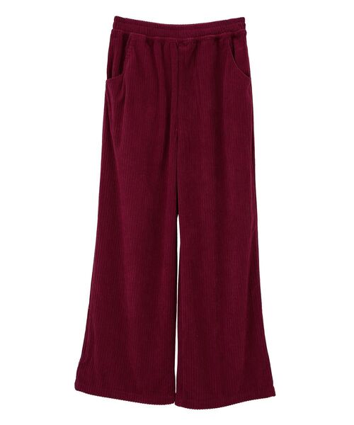 ELENCARE DUE（エレンカーレデュエ）の「・ELENCARE DUE コーデュロイイージーパンツ（その他パンツ・レディース・ブラック/アイボリー/ブラウン/ボルドー・FREE）」の20枚目の写真