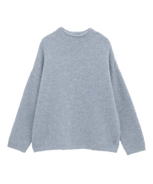 Lourmarin（ルールマラン）の「《別注》【TRICOTS JEAN MARC/トリコット・ジーン・ マルク】ボトルネックニットプルオーバー（ニット/セーター・レディース・ブルー/グレー/ピンクベージュ/ライトグレー・FREE）」の7枚目の写真