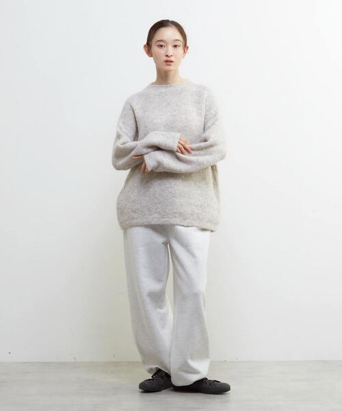 Lourmarin（ルールマラン）の「《別注》【TRICOTS JEAN MARC/トリコット・ジーン・ マルク】ボトルネックニットプルオーバー（ニット/セーター・レディース・ブルー/グレー/ピンクベージュ/ライトグレー・FREE）」の8枚目の写真