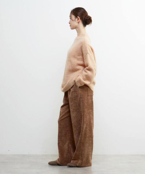 Lourmarin（ルールマラン）の「《別注》【TRICOTS JEAN MARC/トリコット・ジーン・ マルク】ボトルネックニットプルオーバー（ニット/セーター・レディース・ブルー/グレー/ピンクベージュ/ライトグレー・FREE）」の19枚目の写真