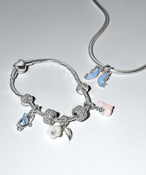 スノードロップ フラワー ダングル チャーム（チャーム）｜Pandora