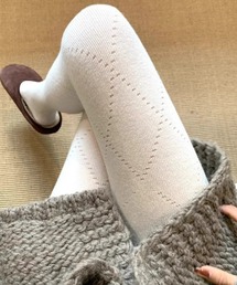 Vipoa | Argyle check knit tights(タイツ/ストッキング)