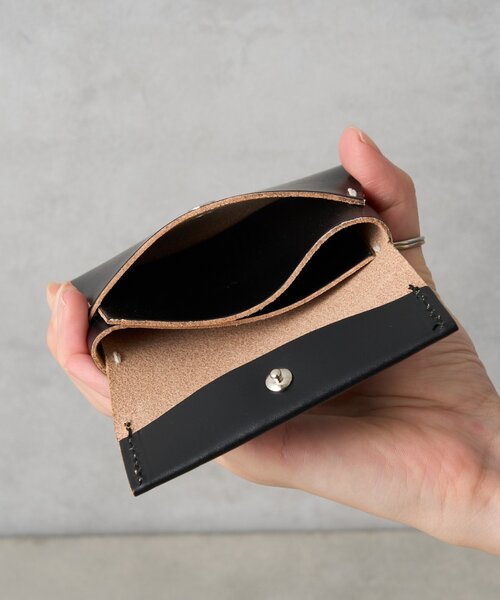 BIRTHDAY BAR（バースデイバー）の「【TIDEWAY】NFC fold card case　カードケース（カードケース・レディース・シルバー/ブラック・0）」の8枚目の写真