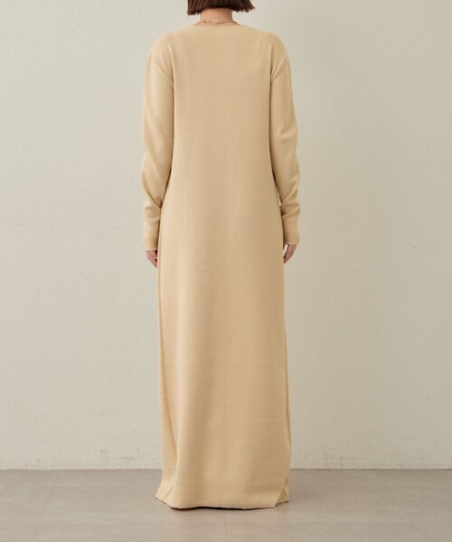 Omekashi（オメカシ）の「ニットワンピビスチェセット（ワンピース・レディース・ブラック/ベージュ・38/36/TM）」の14枚目の写真