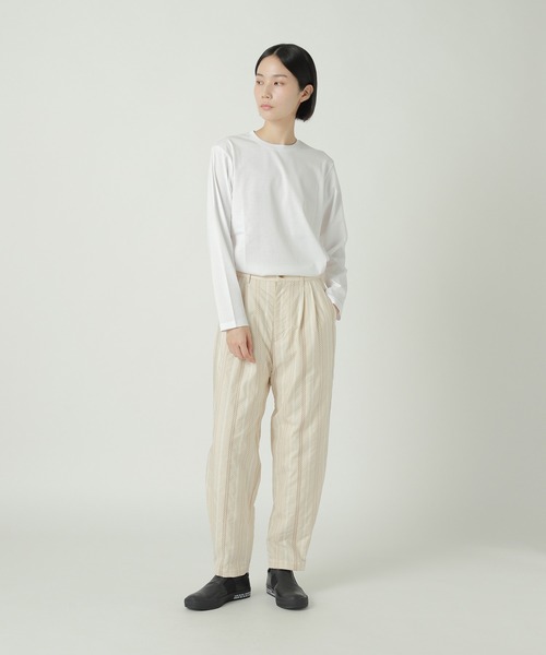 ZUCCa(ズッカ)の「エスニックジャガード / パンツ / S(その他パンツ・レディース・ブラック/ベージュ・M size)」の5枚目の写真