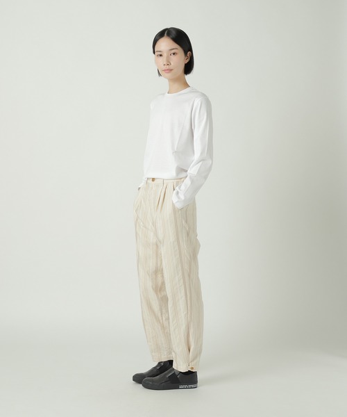ZUCCa(ズッカ)の「エスニックジャガード / パンツ / S(その他パンツ・レディース・ブラック/ベージュ・M size)」の6枚目の写真