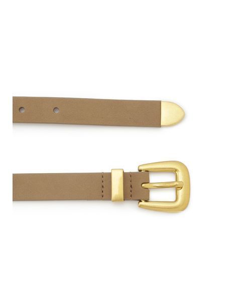 Mila Owen（ミラオーウェン）の「ヴィンテージスリムベルト（ベルト・レディース・ブラウン/ゴールド/ベージュ/シルバー・F）」の7枚目の写真