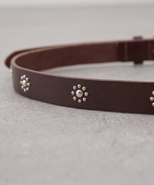 SHENERY（シーナリー）の「スタッズベルト（ベルト・レディース・ダークブラウン/ブラック・FREE）」の8枚目の写真
