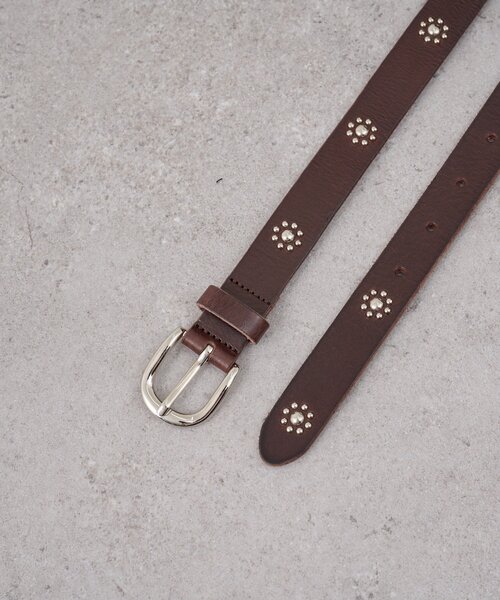 SHENERY（シーナリー）の「スタッズベルト（ベルト・レディース・ダークブラウン/ブラック・FREE）」の9枚目の写真