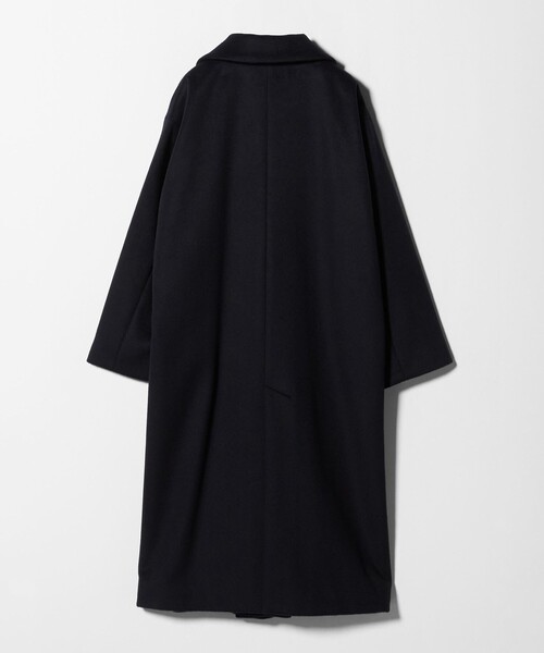 UNITED ARROWS（ユナイテッドアローズ）の「ビッグ テーラード コート（チェスターコート・レディース・オフホワイト/ベージュ/ネイビー・38/34/36）」の9枚目の写真