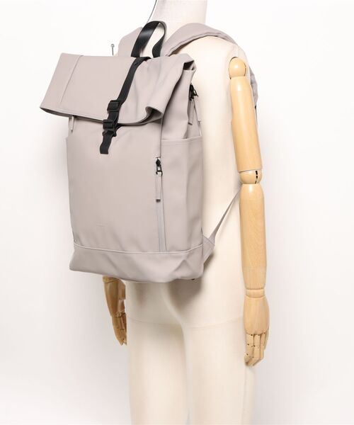 GASTON LUGA（ガストンルーガ）の「GASTON LUGA/ガストンルーガ/Splash Rolltop 16"（バックパック/リュック・メンズ・グレー/ブラック・F）」の18枚目の写真