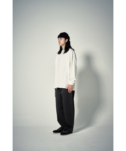 HISHANDER（ヒズハンダー）の「BELTED WIDE CHINO PANTS [Grey]（その他パンツ・レディース・その他・1/2/3）」の9枚目の写真