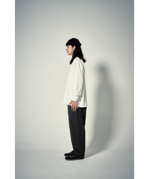 HISHANDER（ヒズハンダー）の「BELTED WIDE CHINO PANTS [Grey]（その他パンツ・レディース・その他・1/2/3）」の10枚目の写真