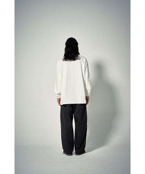 HISHANDER（ヒズハンダー）の「BELTED WIDE CHINO PANTS [Grey]（その他パンツ・レディース・その他・1/2/3）」の11枚目の写真