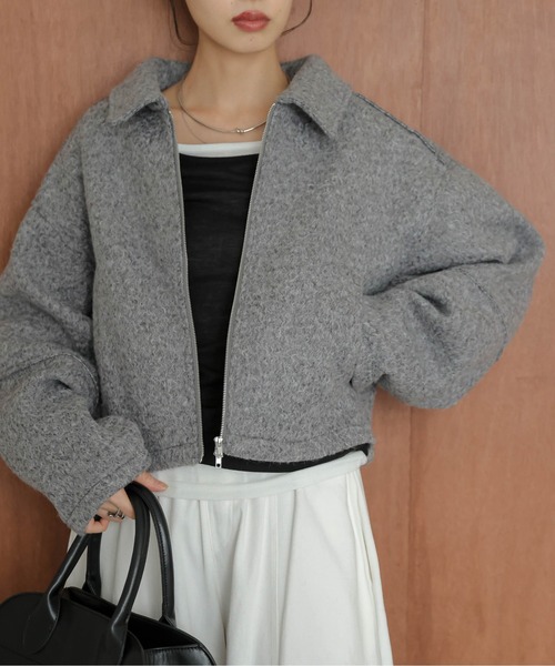 セール】Wジップショートジャケット（その他アウター）｜AMELY