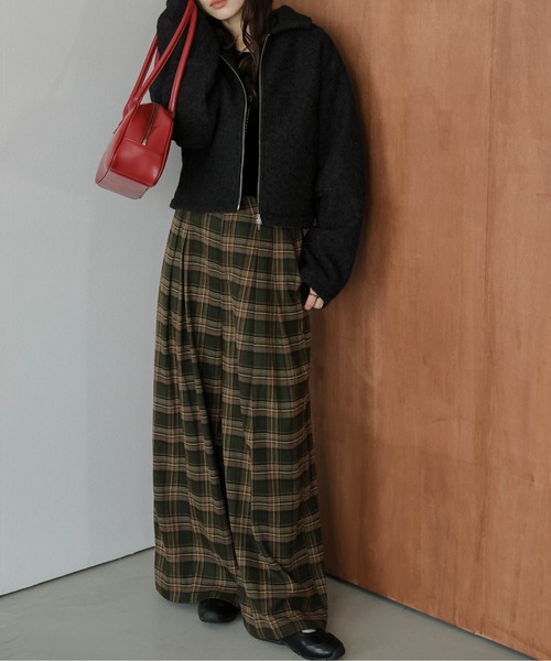 AMELY(エミリー)の「Wジップショートジャケット(その他アウター・レディース・ブラック/ベージュ/ブラウン/グレー・フリー)」の16枚目の写真