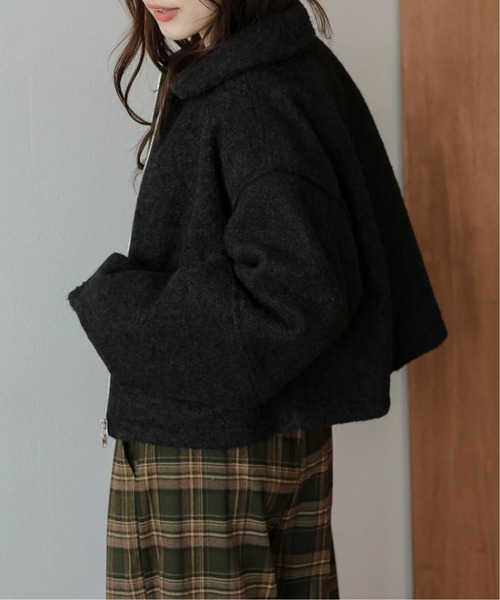 AMELY(エミリー)の「Wジップショートジャケット(その他アウター・レディース・ブラック/ベージュ/ブラウン/グレー・フリー)」の17枚目の写真