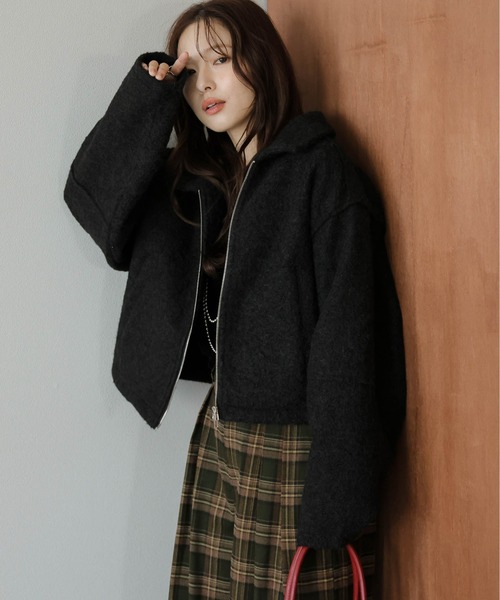 セール】Wジップショートジャケット（その他アウター）｜AMELY