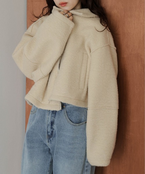 セール】Wジップショートジャケット（その他アウター）｜AMELY