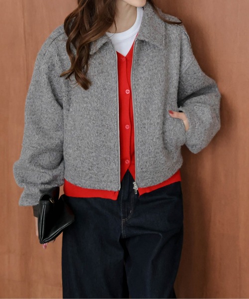 セール】Wジップショートジャケット（その他アウター）｜AMELY