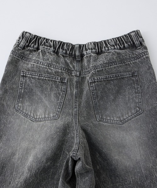 Spielio（シュピーリオ）の「【Spielio】Eyelet belted denim / アイレットベルテッドデニム（デニムパンツ・メンズ・グレー/ブルー・L/M/S）」の22枚目の写真