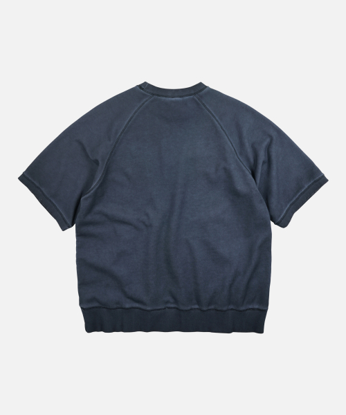 FRIZMWORKS(フリズムワークス)の「RAGLAN SWEAT HALF TEE _ VINTAGE NAVY(Tシャツ/カットソー・メンズ・その他・MEDIUM/LARGE/X-LARGE/SMALL)」の2枚目の写真