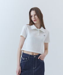 SALT AND CHOCOLATE（ソルトアンドチョコレート）の「SAC Soft Bookle Collar Knit Ivory 4W2322001（ニット/セーター）」