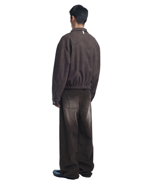 NOMANUAL（NOMANUAL）の「W.S CORDUROY PANTS - BROWN（その他パンツ・レディース・その他・SMALL/MEDIUM/LARGE）」の6枚目の写真