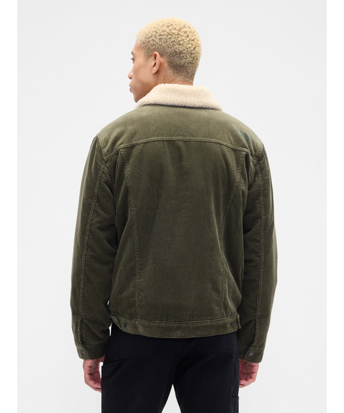 GAP（ギャップ）の「裏ボア アイコン コーデュロイジャケット（その他アウター・メンズ・カーキ・XS/L/M/XL/S）」の3枚目の写真
