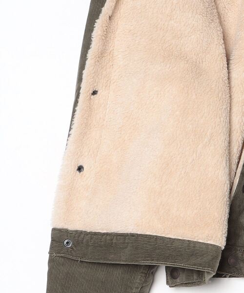 GAP（ギャップ）の「裏ボア アイコン コーデュロイジャケット（その他アウター・メンズ・カーキ・XS/L/M/XL/S）」の2枚目の写真