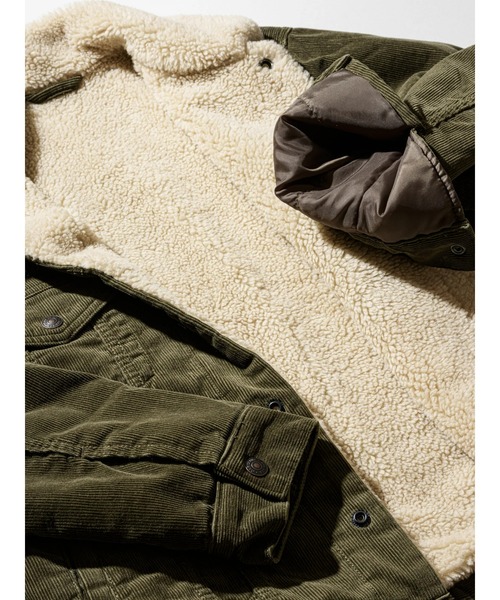 GAP（ギャップ）の「裏ボア アイコン コーデュロイジャケット（その他アウター・メンズ・カーキ・XS/L/M/XL/S）」の6枚目の写真