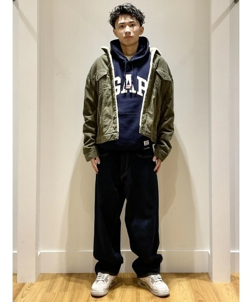 GAP（ギャップ）の「裏ボア アイコン コーデュロイジャケット（その他アウター・メンズ・カーキ・XS/L/M/XL/S）」の9枚目の写真
