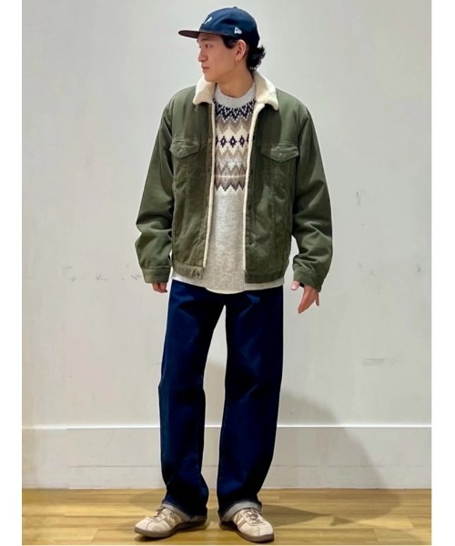 GAP（ギャップ）の「裏ボア アイコン コーデュロイジャケット（その他アウター・メンズ・カーキ・XS/L/M/XL/S）」の10枚目の写真