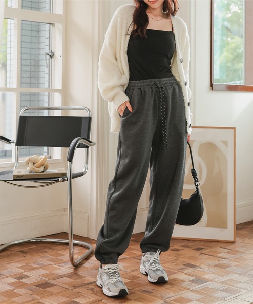 【綺麗め】パンツ　スウェット　裏起毛　Lサイズ セール】[ 裏起毛 ] M L 選べるタイプ 裏ボアスウェットパンツ