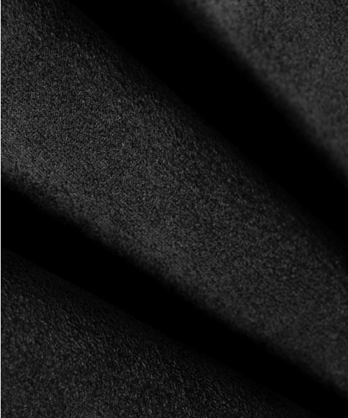 DIMITRI BLACK（ディミトリブラック）の「2WAYフェイクスエードフードジップアップ_ブラック（パーカー・レディース・その他・MEDIUM/LARGE/X-LARGE）」の2枚目の写真