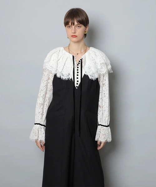 CADUNE（カデュネ）の「アイラインオールインワン（その他パンツ・レディース・ライトグレー/ブラック・38/36）」の17枚目の写真