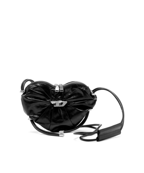 DIESEL（ディーゼル）の「ウィメンズ ショルダーバッグ SCRUNCH-D HEART（ショルダーバッグ・レディース・ブラック/レッド・UNI）」の4枚目の写真