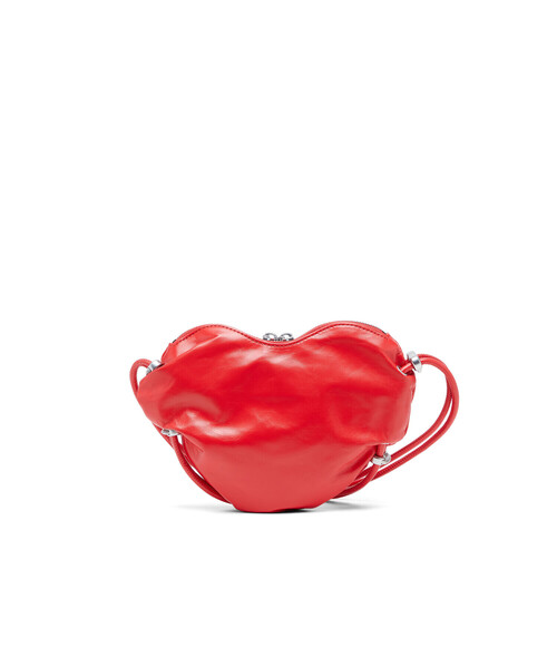 DIESEL（ディーゼル）の「ウィメンズ ショルダーバッグ SCRUNCH-D HEART（ショルダーバッグ・レディース・ブラック/レッド・UNI）」の19枚目の写真