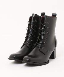 MAISON BREEZE（メゾンブリーズ）の「【MAISON BREEZE】≪美脚≫ レースアップショートブーツ LIM（ブーツ）」