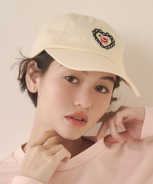 Cath Kidston（キャスキッドソン）の「アイコンキャップ Lace Heart（キャップ）」