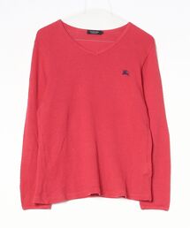 【廃盤品✨】 希少 バーバリーブラックレーベル ドライバーズニット ピンク M 廃盤品✨】 希少 バーバリーブラックレーベル ドライバーズニット