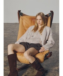 COEL（コエル）の「ミックスネップカーディガン（ニット/セーター）」