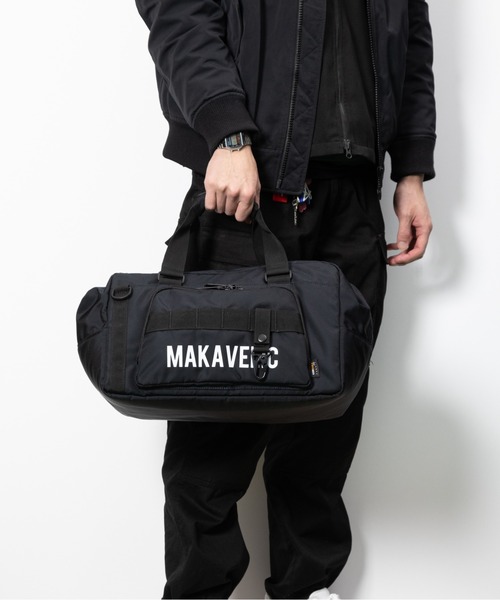 MAKAVELIC(マキャベリック)の「【RES】【MAKAVELIC】ANTHEM 2WAY BOSTON M(ボストンバッグ・メンズ・ネイビー・FREE)」の3枚目の写真
