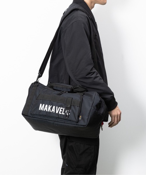 MAKAVELIC(マキャベリック)の「【RES】【MAKAVELIC】ANTHEM 2WAY BOSTON M(ボストンバッグ・メンズ・ネイビー・FREE)」の2枚目の写真