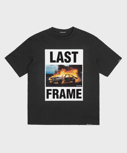 SAINTPAIN(セイントペイン)の「SP ラスト 半袖Tシャツ ブラック(Tシャツ/カットソー・メンズ・その他・MEDIUM/LARGE)」の1枚目の写真