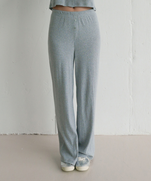 DEARSTALKER（ディアストーカー）の「D. BASIC PJ POINTELLE PANTS - 3 COLOR（その他パンツ・レディース・グレー/ブルー/ブラック・FREE）」の4枚目の写真