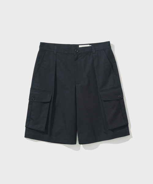 SHIRTER(シャーター)の「ドーソン カーゴショーツ(ネイビー)(その他パンツ・メンズ・その他・SMALL/MEDIUM/LARGE)」の1枚目の写真