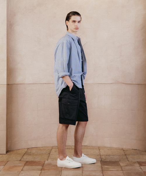 SHIRTER(シャーター)の「ドーソン カーゴショーツ(ネイビー)(その他パンツ・メンズ・その他・SMALL/MEDIUM/LARGE)」の4枚目の写真