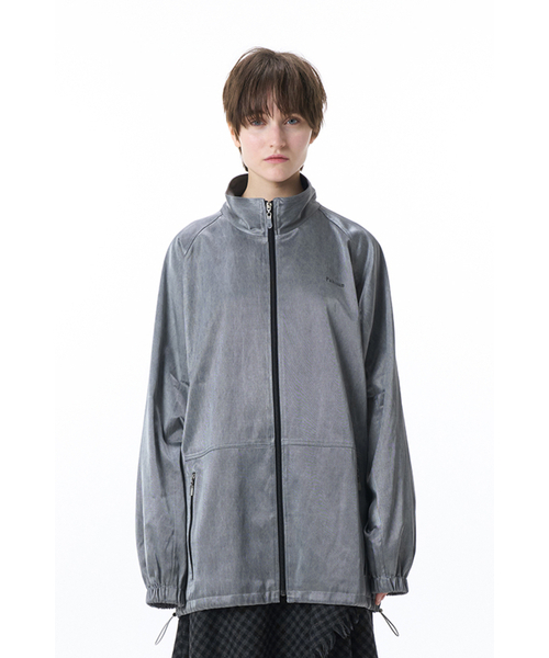 オーバーサイズグロッシージャンパー_ディープグレー