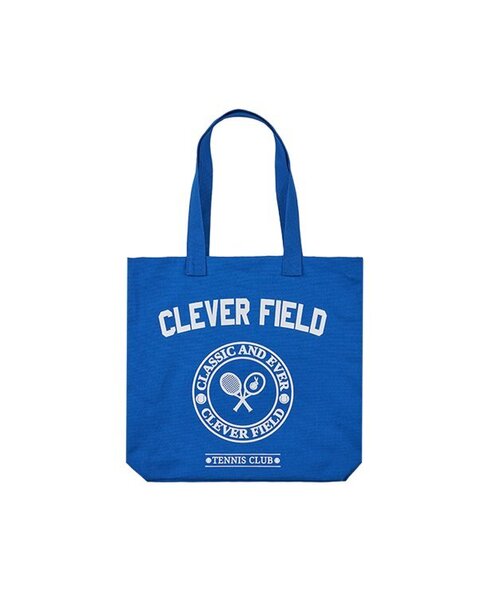 CLEVER FIELD（クレバーフィールド）の「テニスフリースモールエコバッグ[ブルー]（エコバッグ/サブバッグ・レディース・ブルー・FREE）」の2枚目の写真